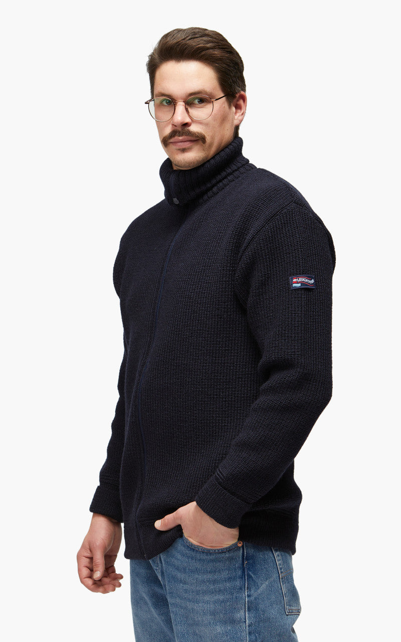 Leuchtfeuer-Strickwaren Admiral Knit Jacket Navy