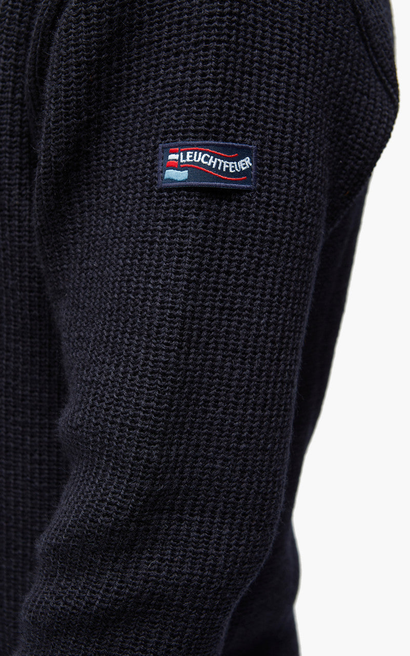 Leuchtfeuer-Strickwaren Admiral Knit Jacket Navy
