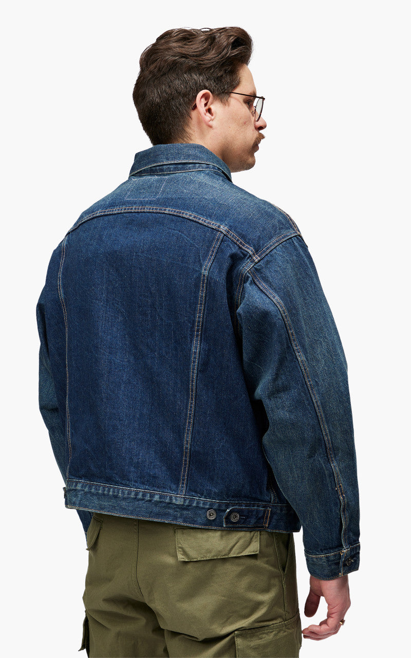 Levi's® Made & Crafted Oversized Type II Trucker Jacket Dark Rush