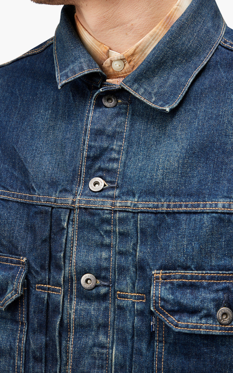 Levi's® Made & Crafted Oversized Type II Trucker Jacket Dark Rush