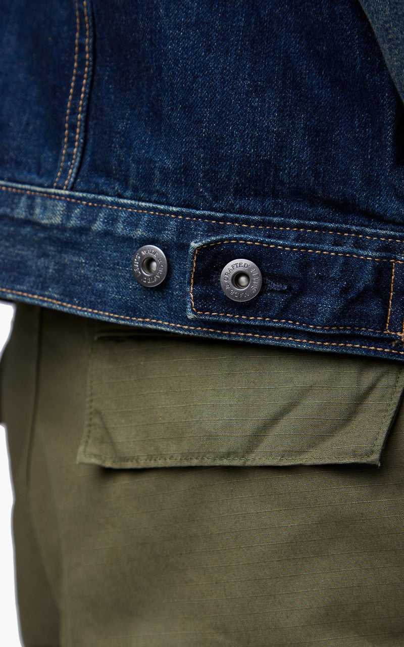 Levi's® Made & Crafted Oversized Type II Trucker Jacket Dark Rush