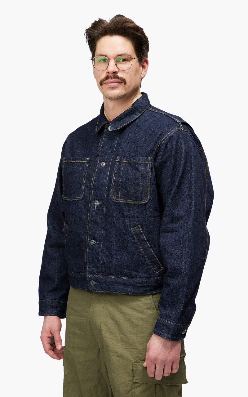 Levi's® Made & Crafted Utility Trucker Jacket Broadway Indigo Worn In