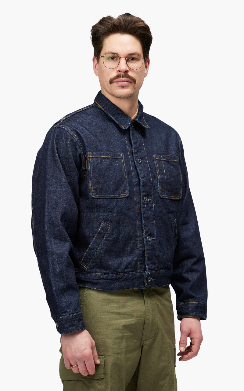 Levi's® Made & Crafted Utility Trucker Jacket Broadway Indigo Worn In