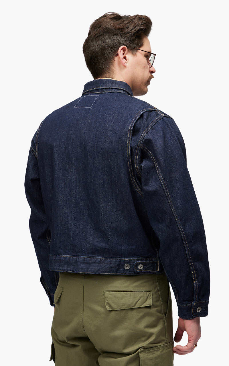 Levi's® Made & Crafted Utility Trucker Jacket Broadway Indigo Worn In