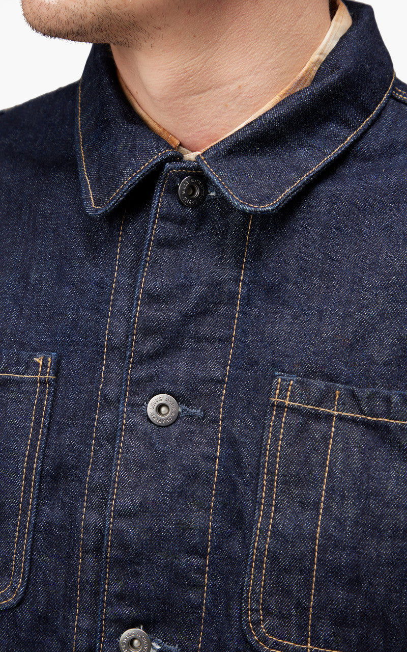Levi's® Made & Crafted Utility Trucker Jacket Broadway Indigo Worn In