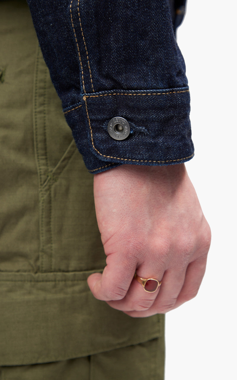 Levi's® Made & Crafted Utility Trucker Jacket Broadway Indigo Worn In