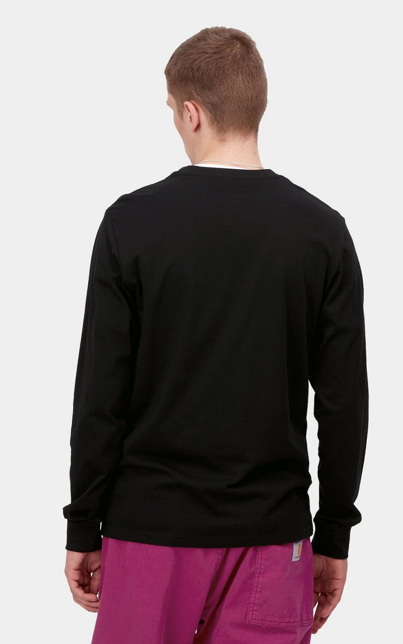 Carhartt WIP L/S Pocket T-Shirt Black