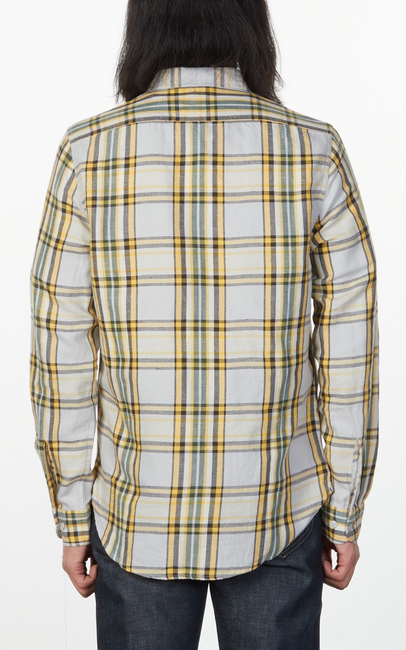 Lee Service Shirt Grey Violet Checked