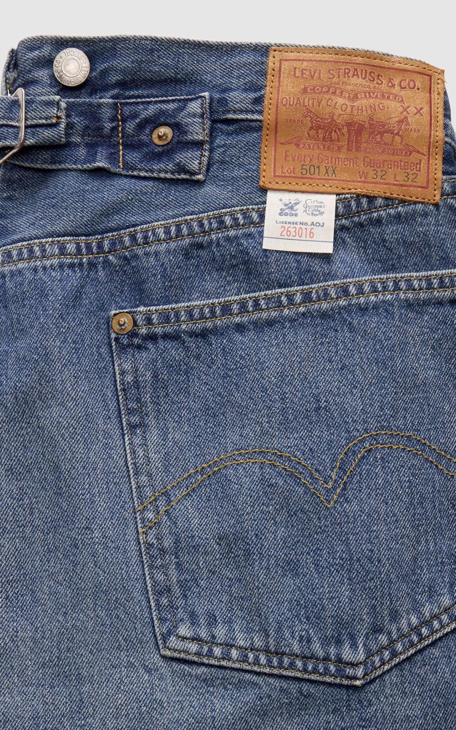 Levi's® Vintage Clothing 1933 501 Jeans Dark Indigo Rigid