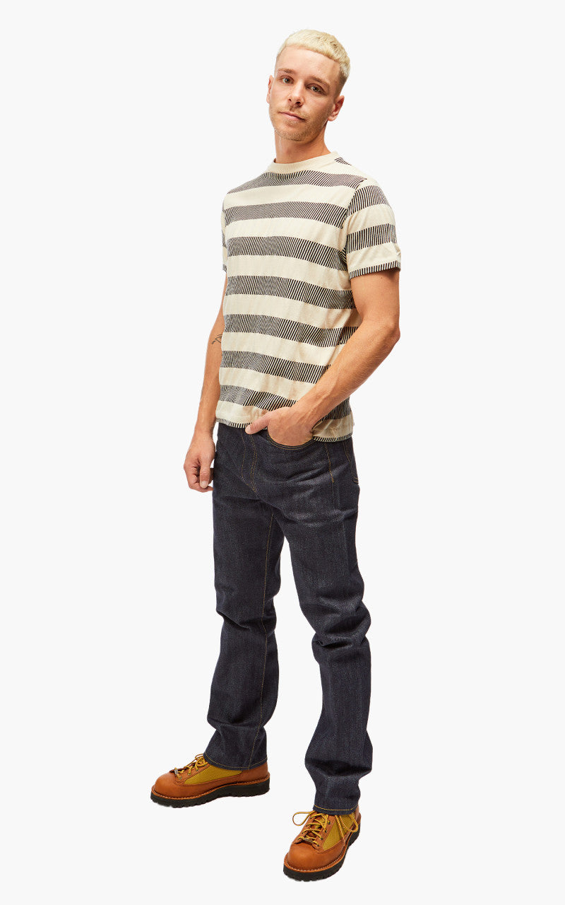 Levi's® Vintage Clothing 1960s Jacquard Tee Black and Ecru