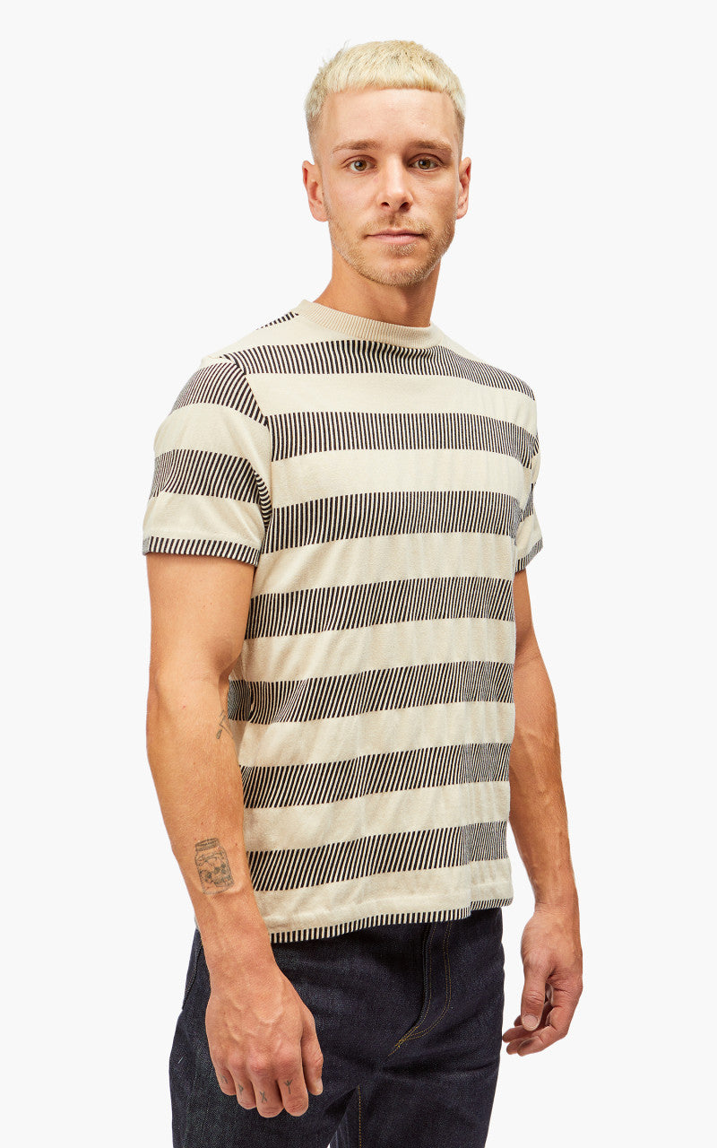 Levi's® Vintage Clothing 1960s Jacquard Tee Black and Ecru