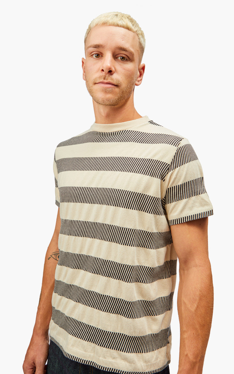 Levi's® Vintage Clothing 1960s Jacquard Tee Black and Ecru