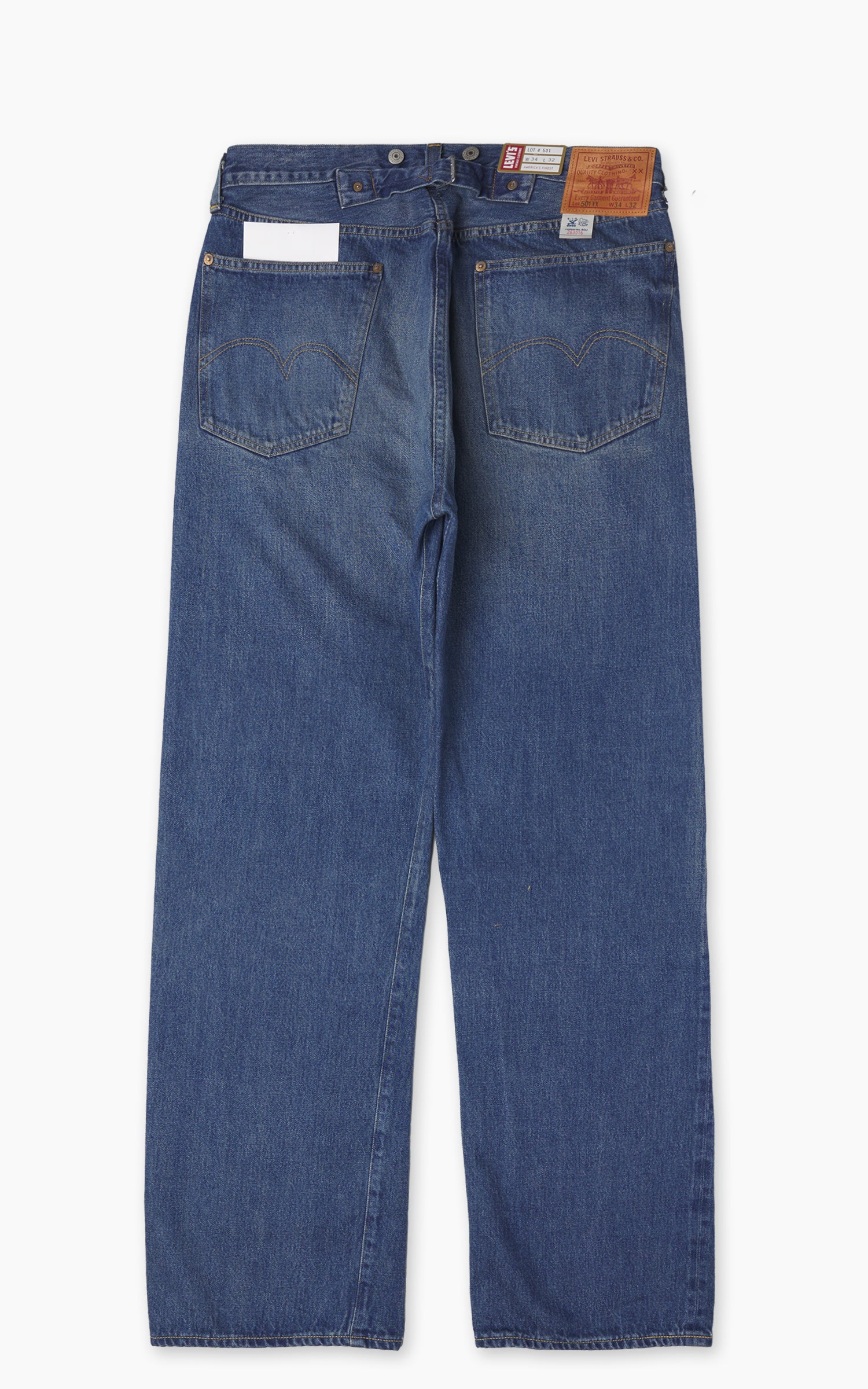 Levi's® Vintage Clothing 1933 501 Jeans Dark Indigo Rigid