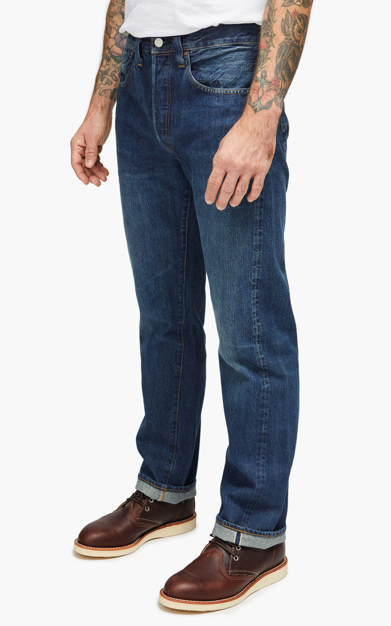 Levi's® Vintage Clothing 1947 501 Jeans Fine Struttin' Blue Worn