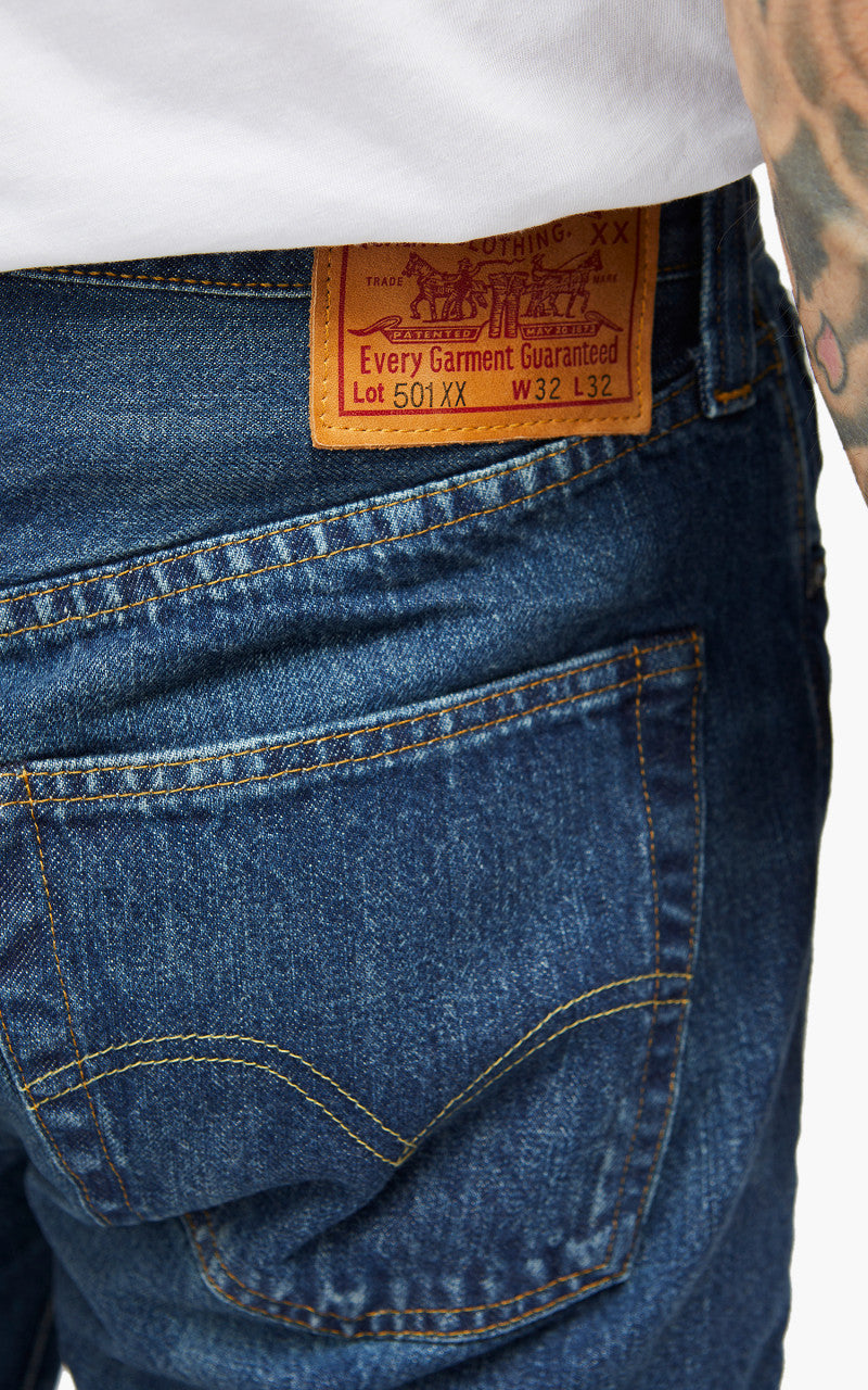 Levi's® Vintage Clothing 1947 501 Jeans Fine Struttin' Blue Worn