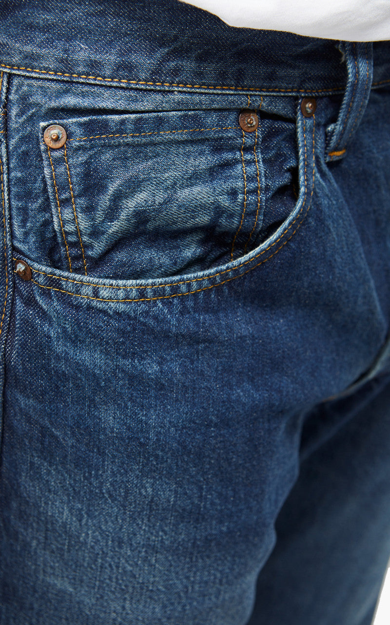 Levi's® Vintage Clothing 1947 501 Jeans Fine Struttin' Blue Worn