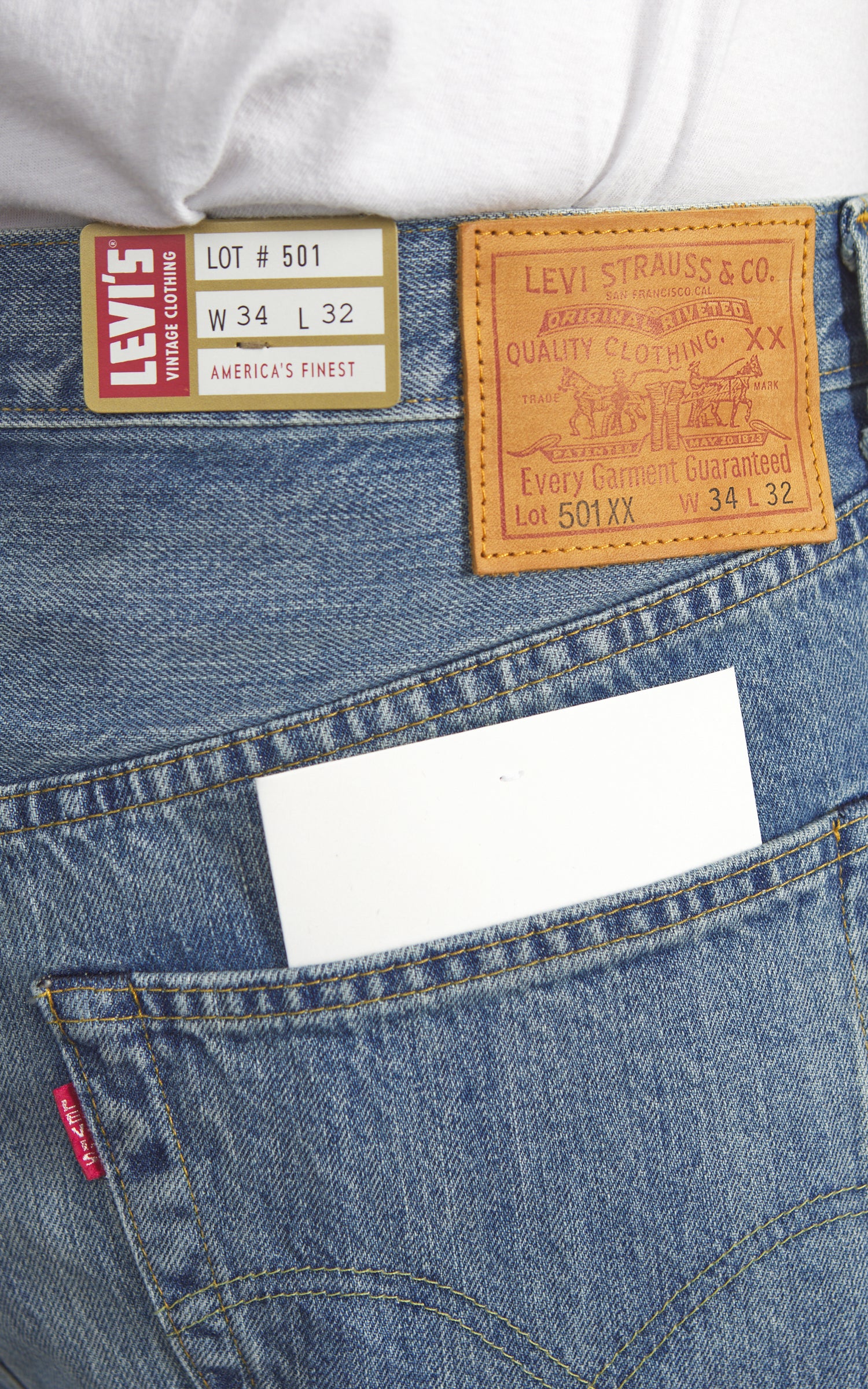 Levi's® Vintage Clothing 1947 501 Jeans Maleta Blue