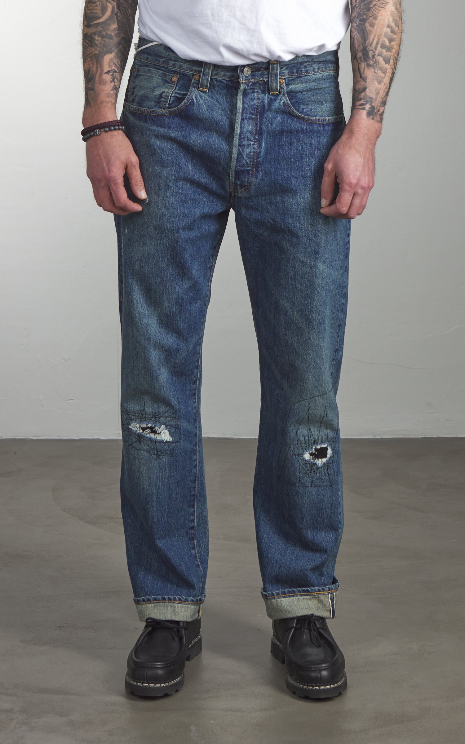 Levi's® Vintage Clothing S506XX WWII 1944 Trucker Jacket Rigid Indigo
