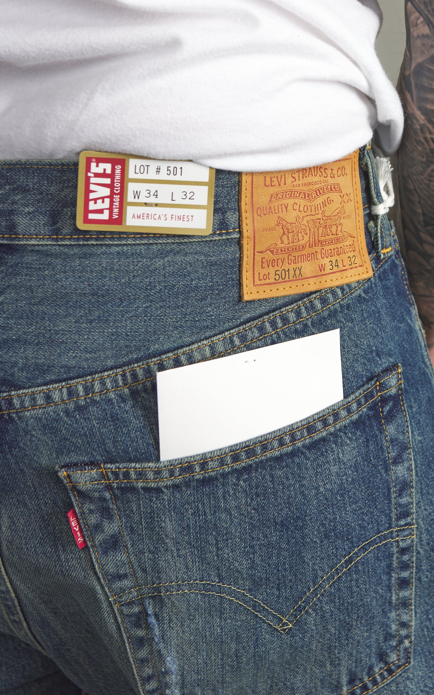 Levi's® Vintage Clothing 1947 501 Jeans Mestang Blue