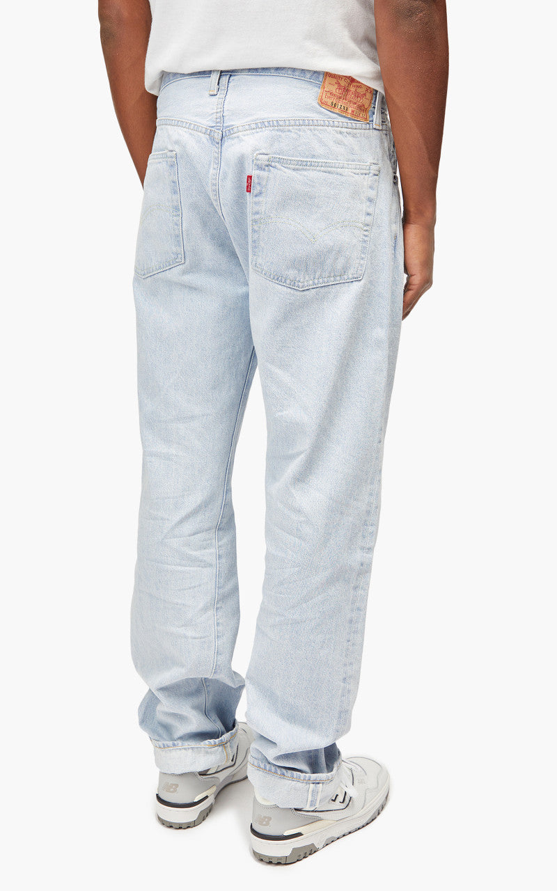 Levi's® Vintage Clothing 1960 501Z Jeans Back Tracks Blue Worn In