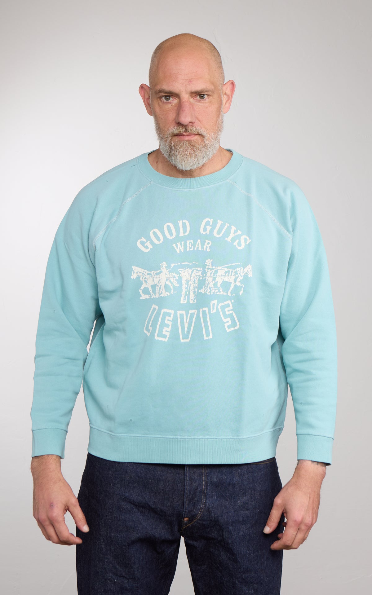 Levi's® Vintage Clothing L.E. Good Guys Wear Levi's Sweatshirt Blues