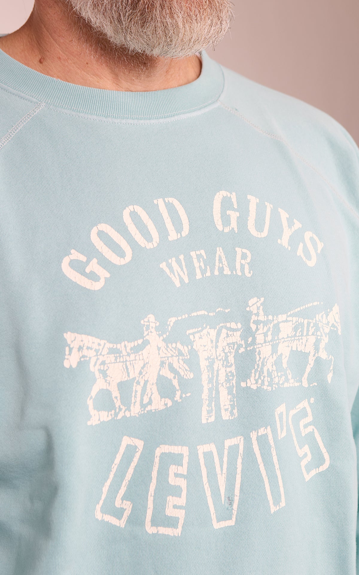 Levi's® Vintage Clothing L.E. Good Guys Wear Levi's Sweatshirt Blues