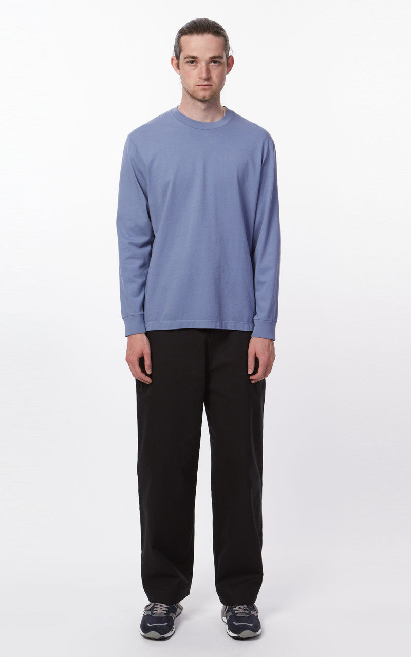 Lady White Co. Boxy L/S T Dust Blue