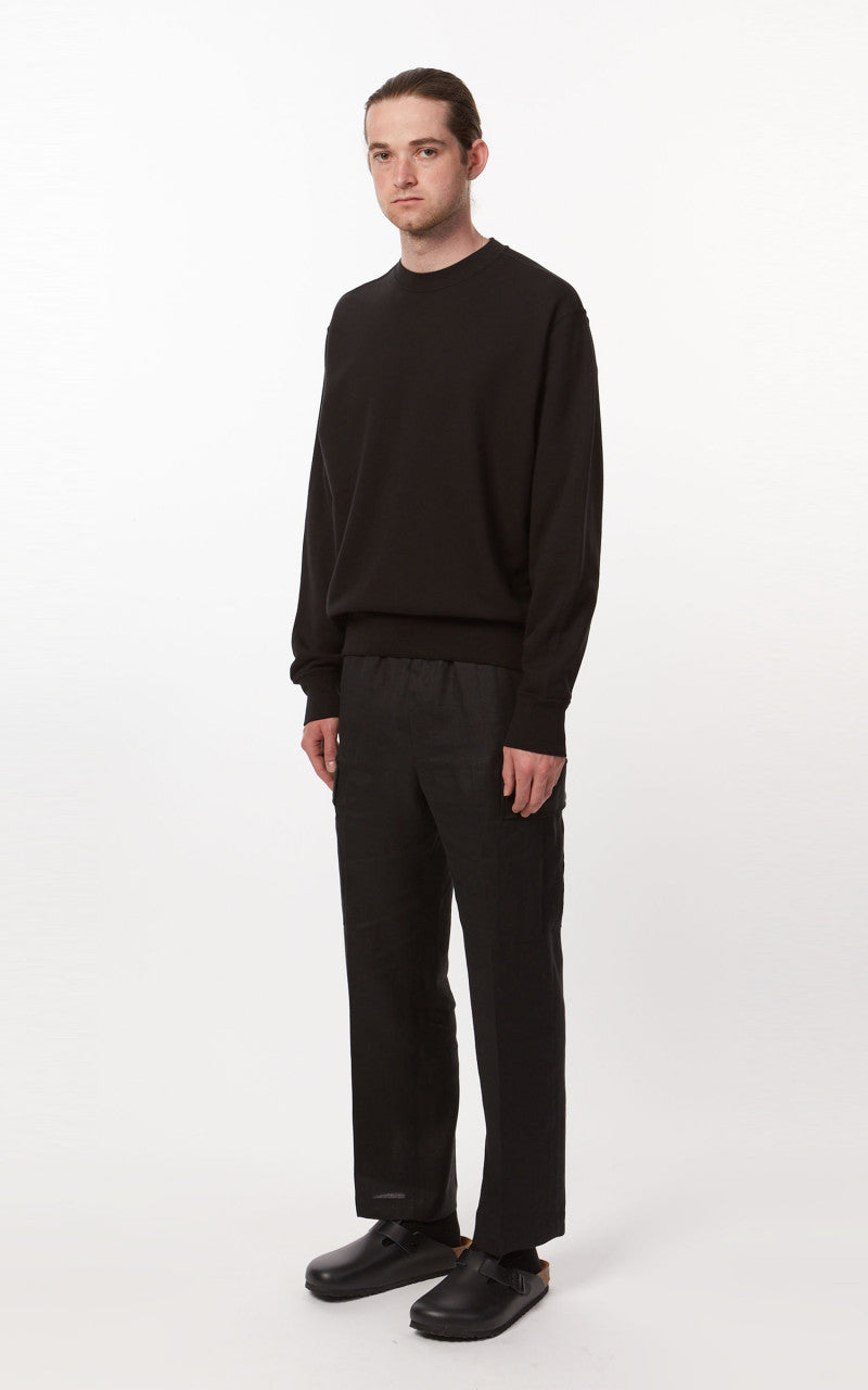 Lady White Co. LW610 Relaxed Sweatshirt Black