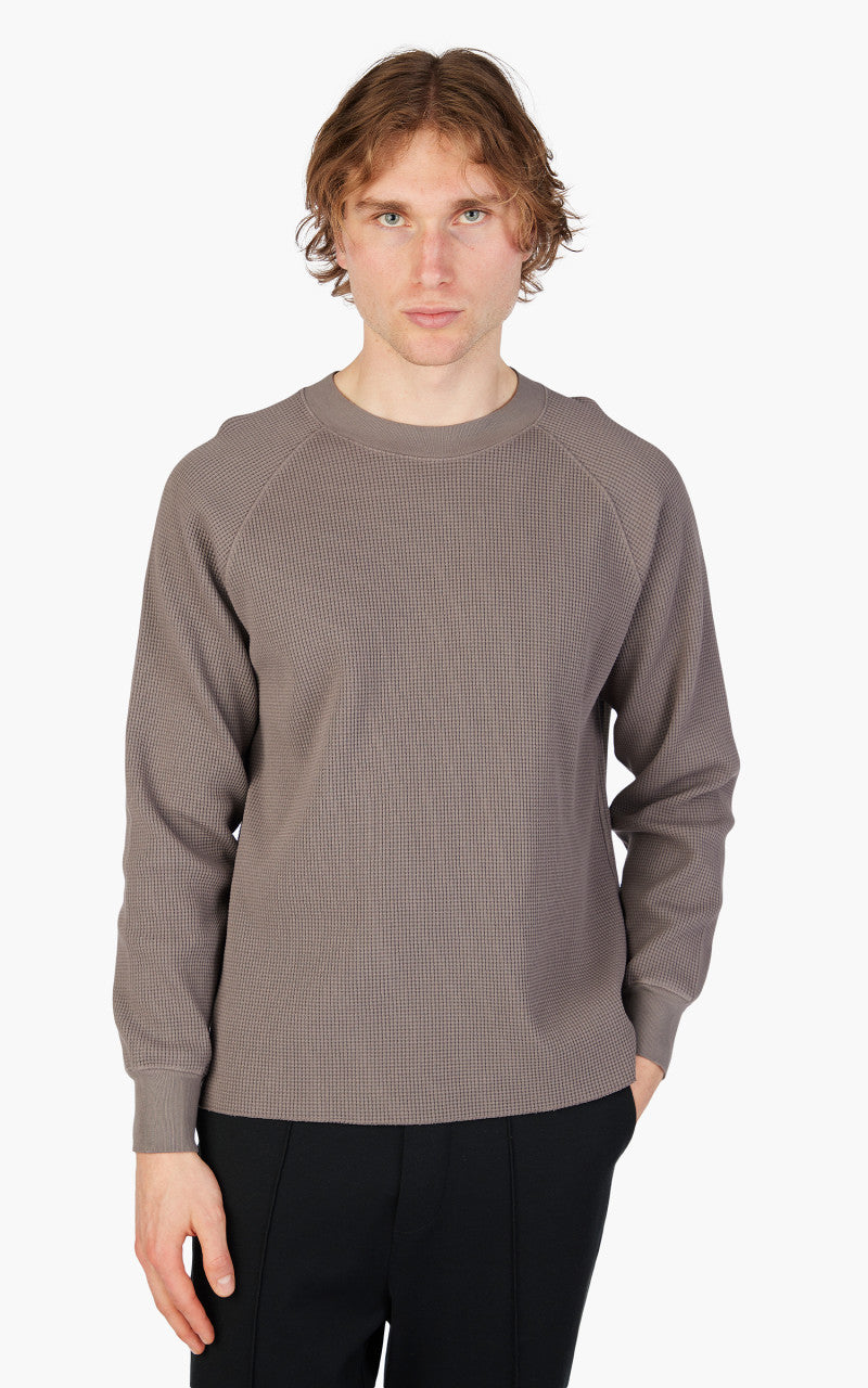 Lady White Co. Raglan Thermal Dust Grey