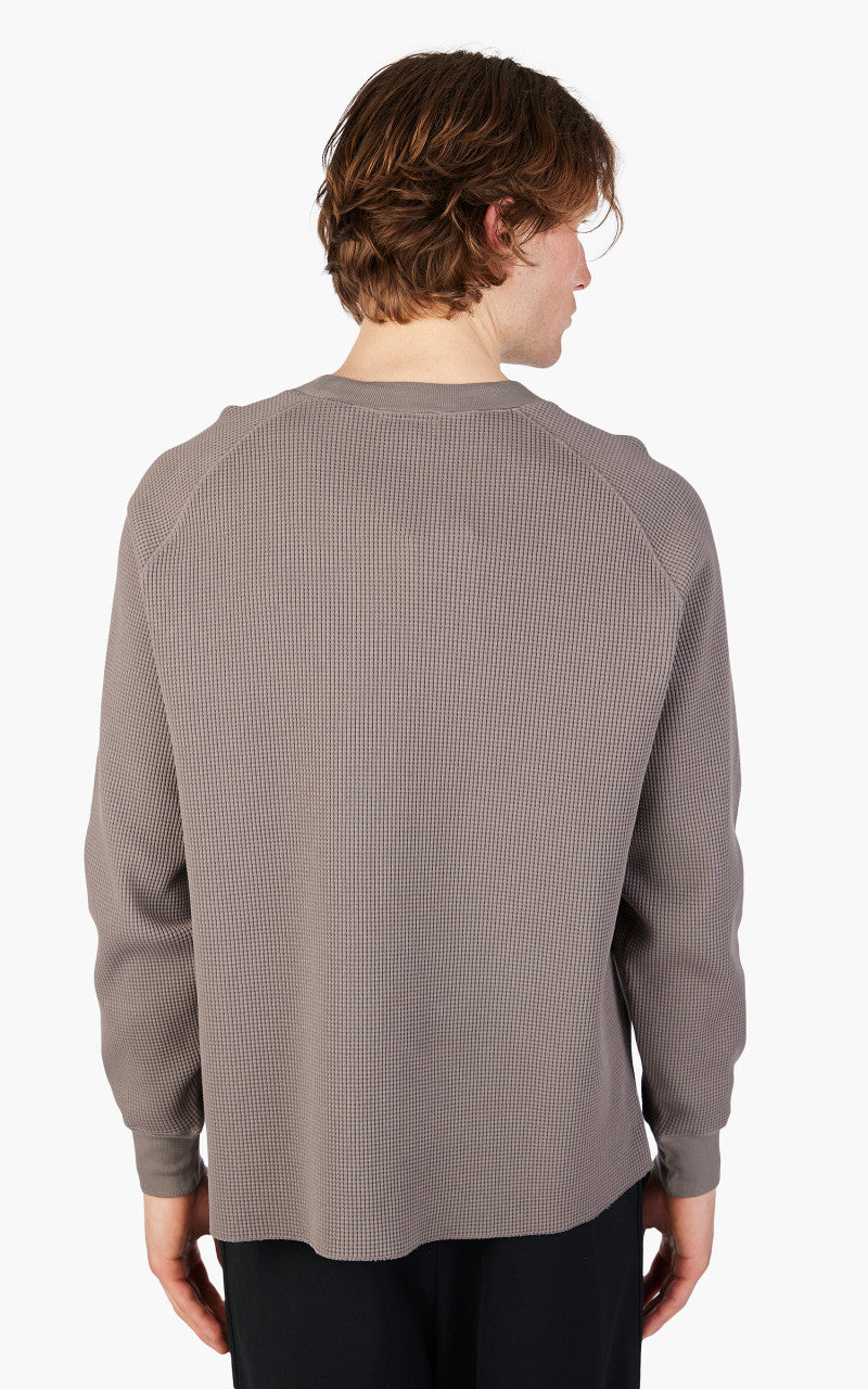 Lady White Co. Raglan Thermal Dust Grey