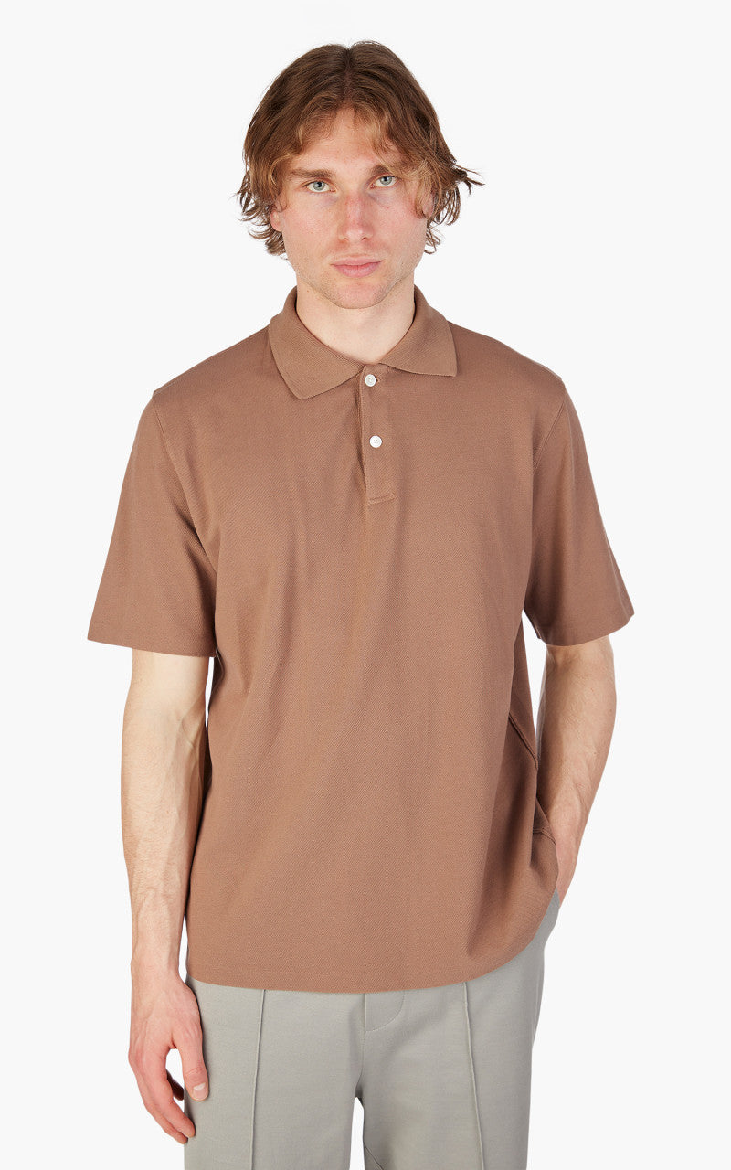 Lady White Co. S/S Two Button Polo Sedona