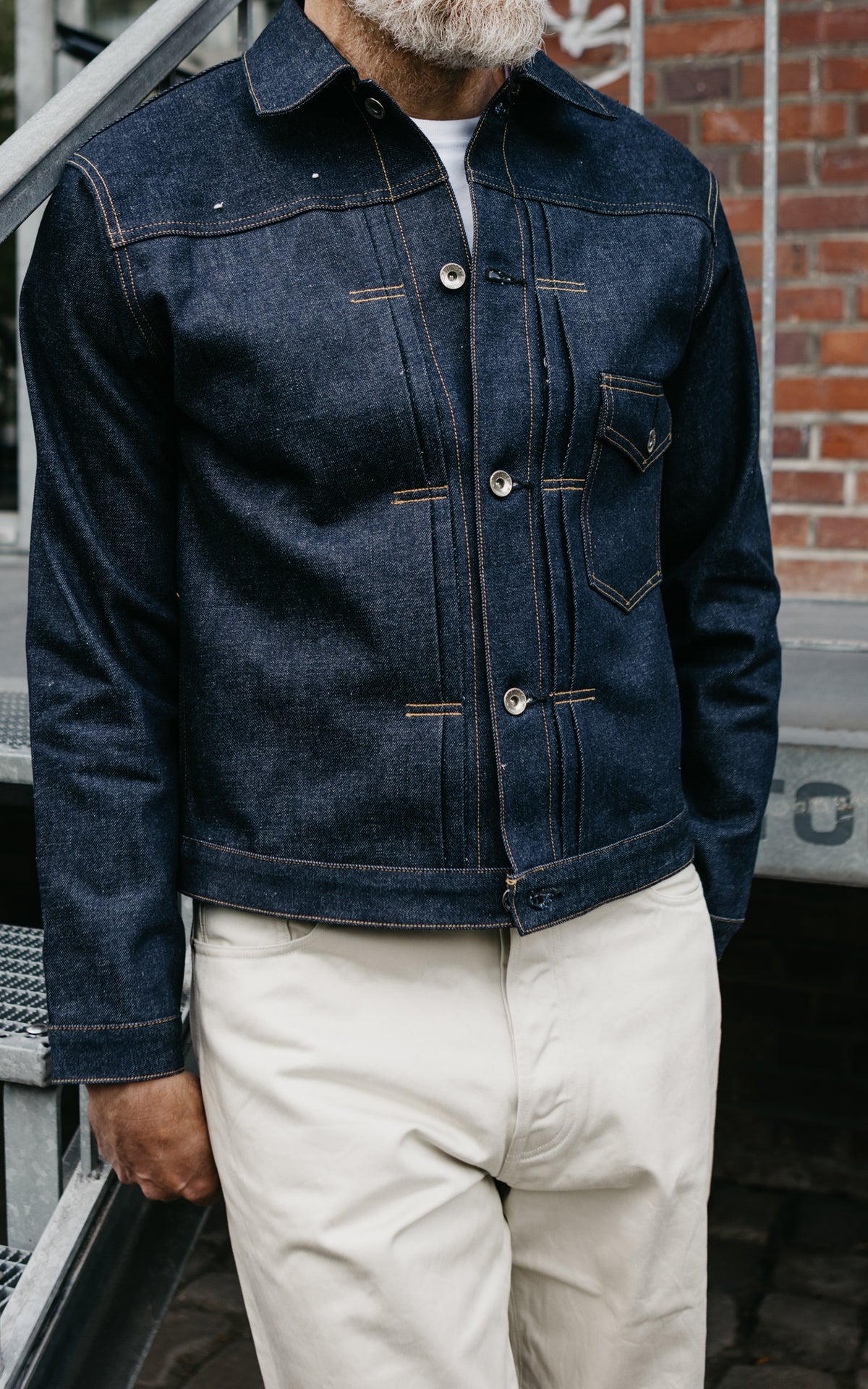 Lawford Lot.203 One Pocket Denim Jacket Indigo 13.5oz
