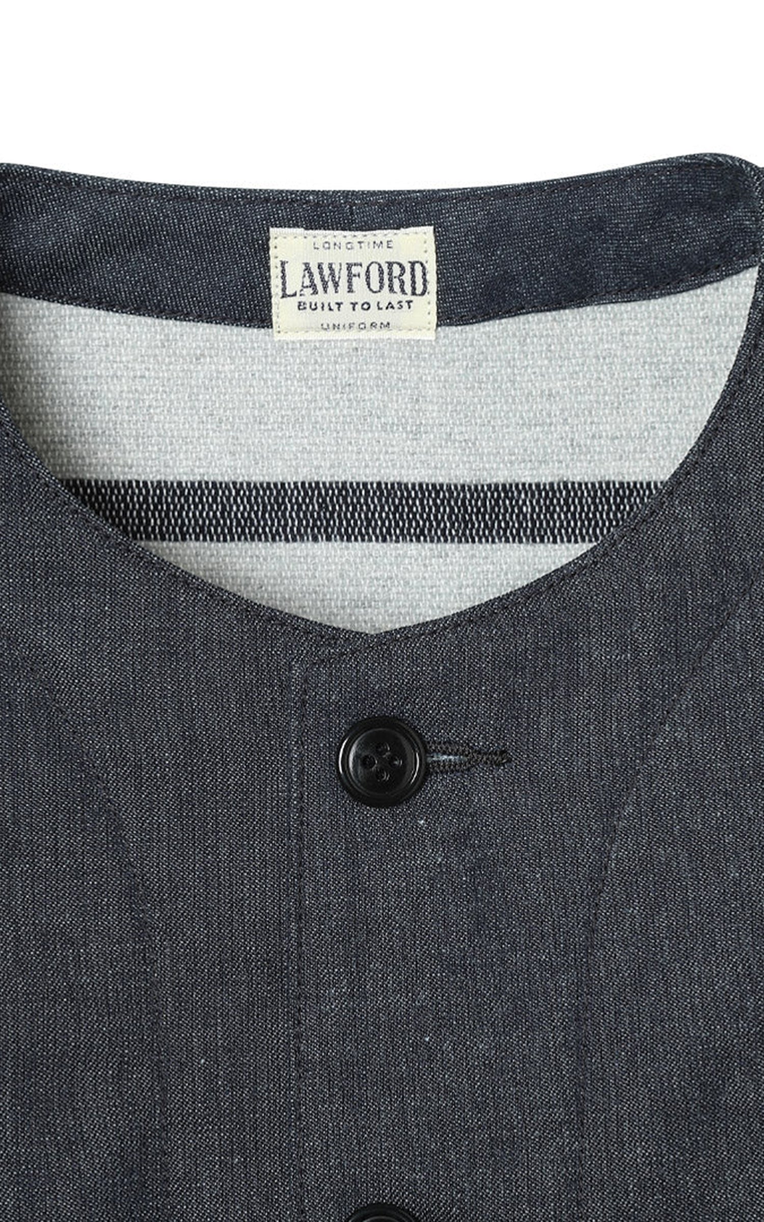 Lawford Lot.432 Blanket Lined Denim Work Vest 10oz