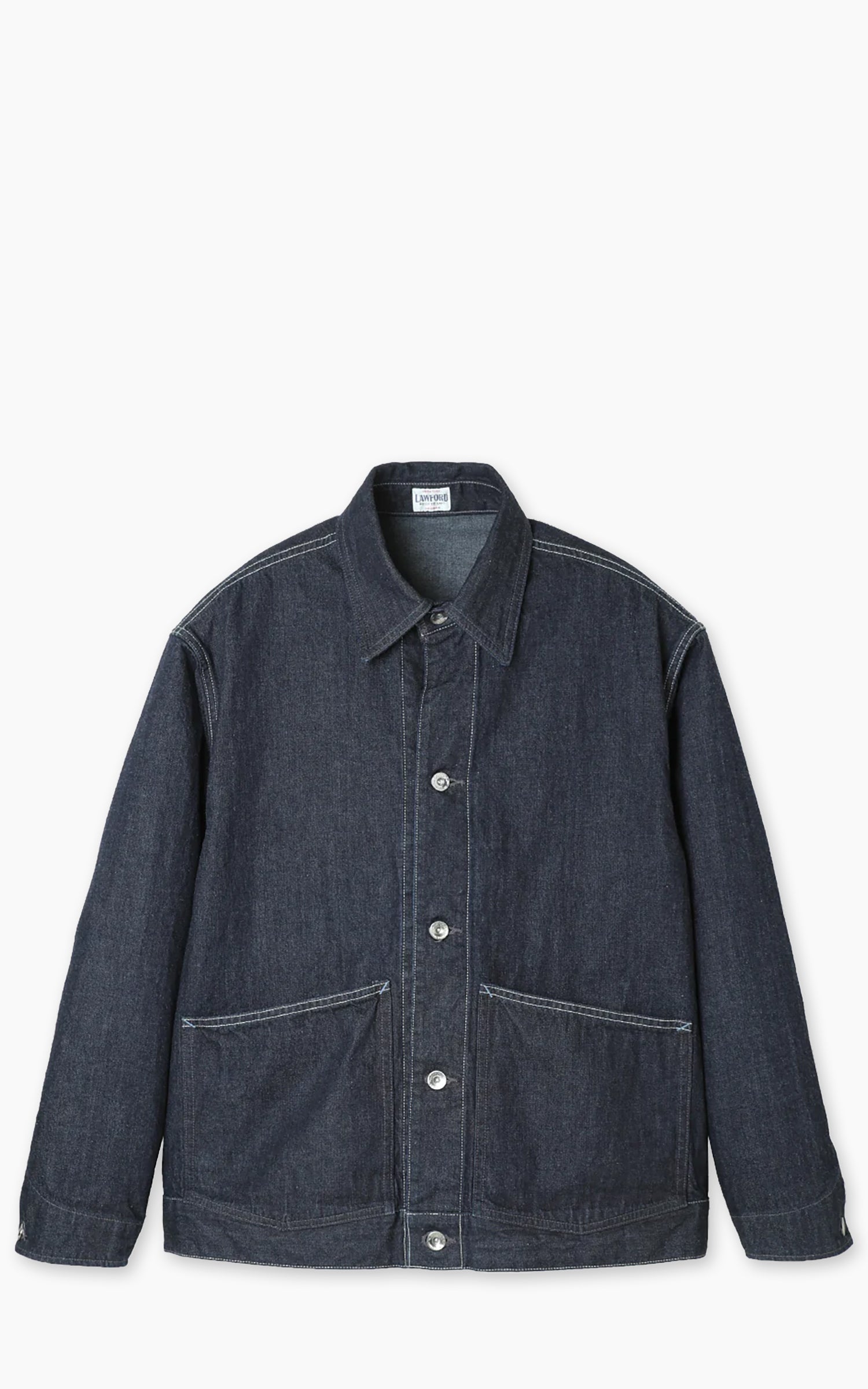 Lawford Lot.742 Denim Work Jacket Grayish Indigo 10oz