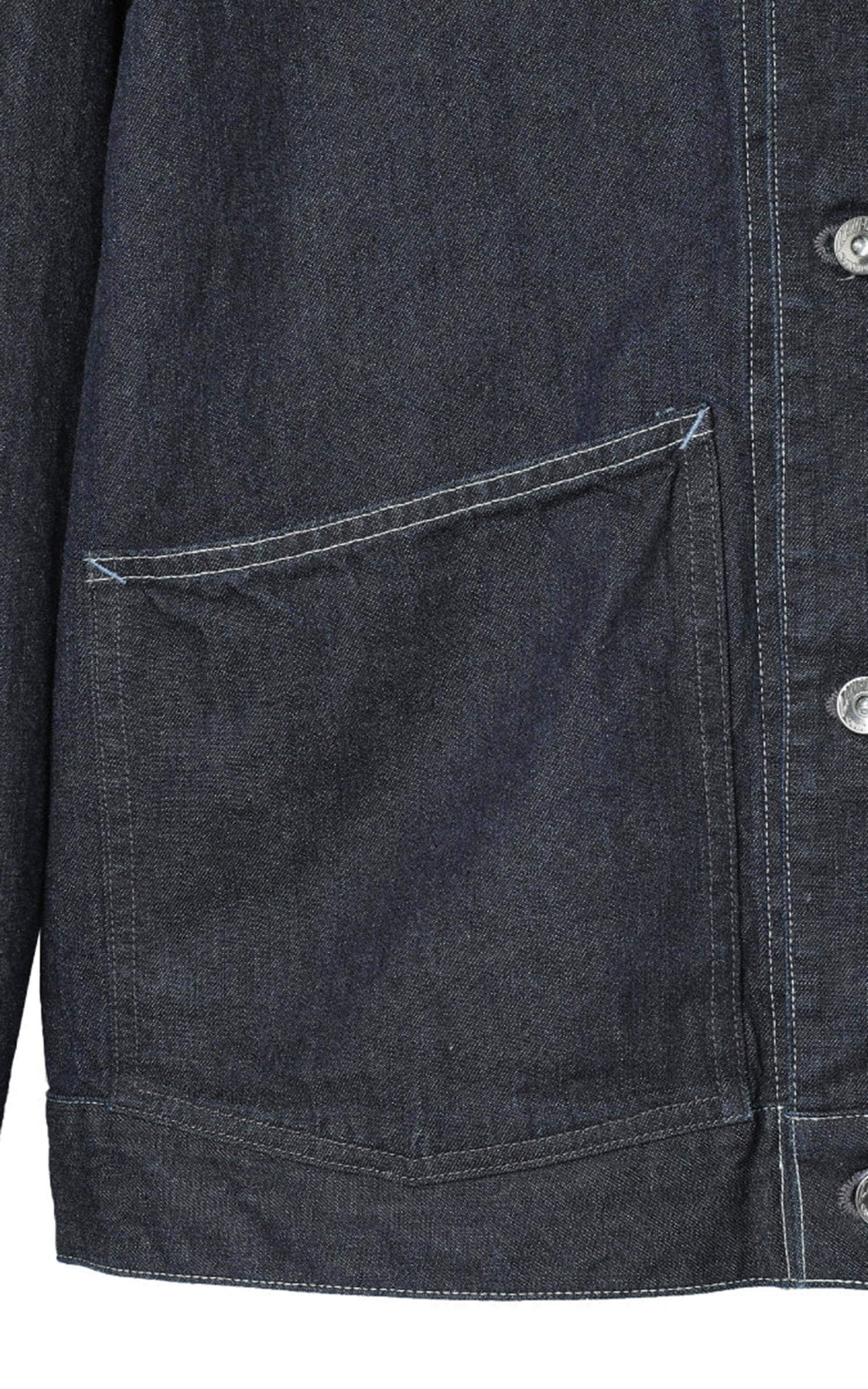 Lawford Lot.742 Denim Work Jacket Grayish Indigo 10oz