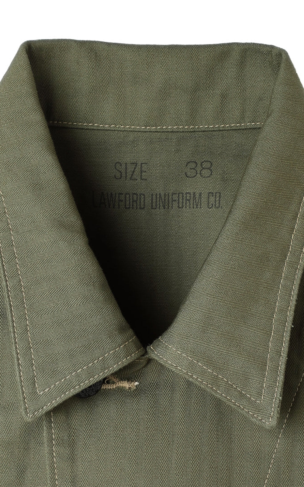 Lawford N-3 Utility Jacket Herringbone Twill Olive Drab