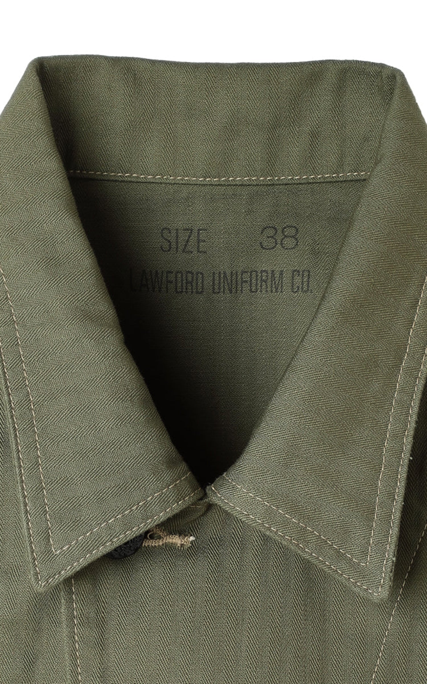 Lawford N-3 Utility Jacket Herringbone Twill Olive Drab