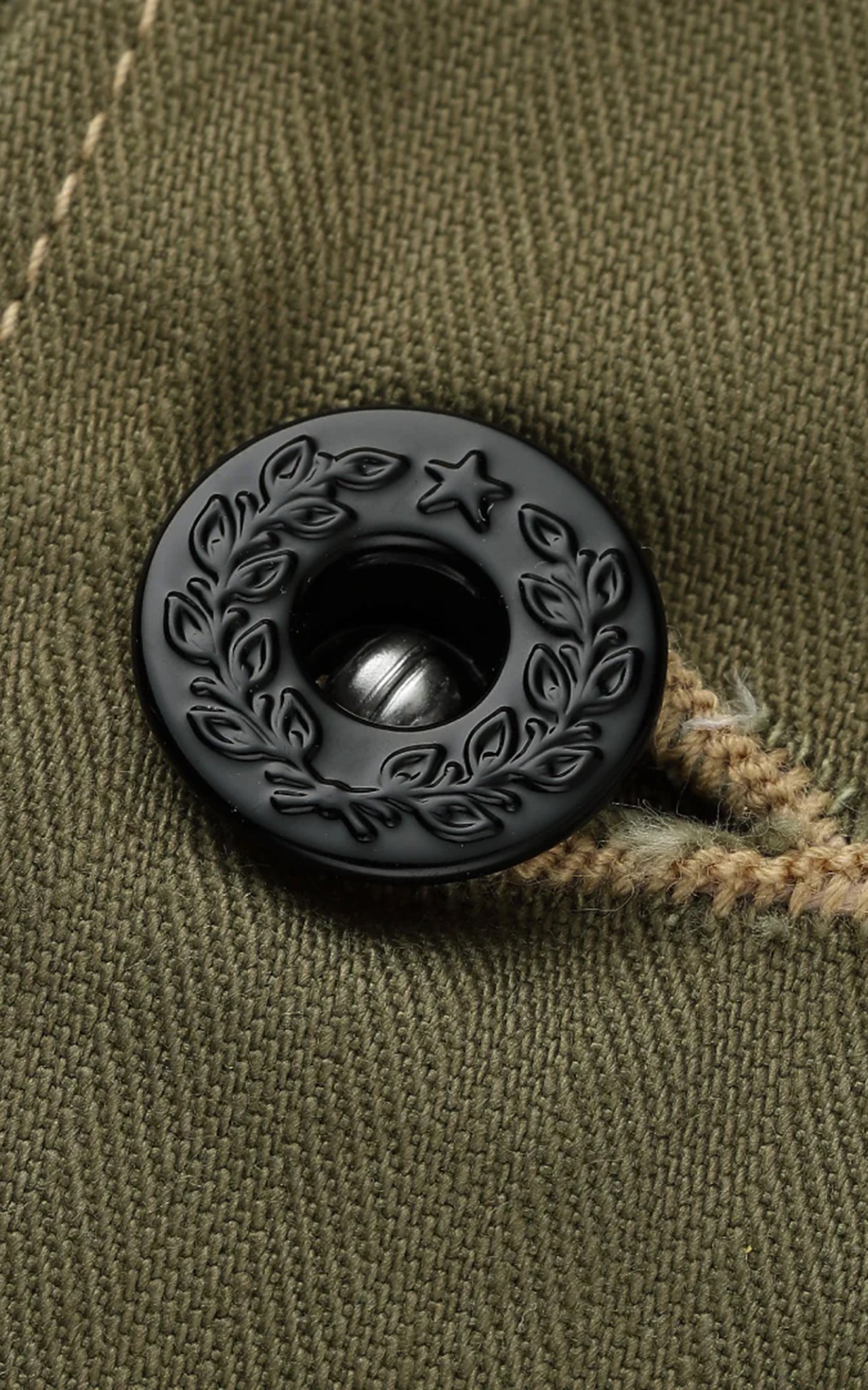 Lawford N-3 Utility Jacket Herringbone Twill Olive Drab