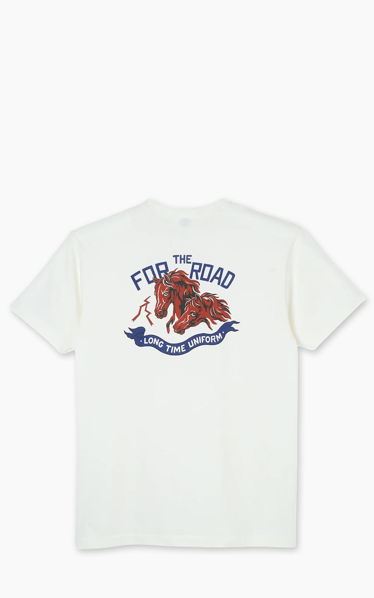Lawford Support Crew Tee "FOR THE ROAD" White