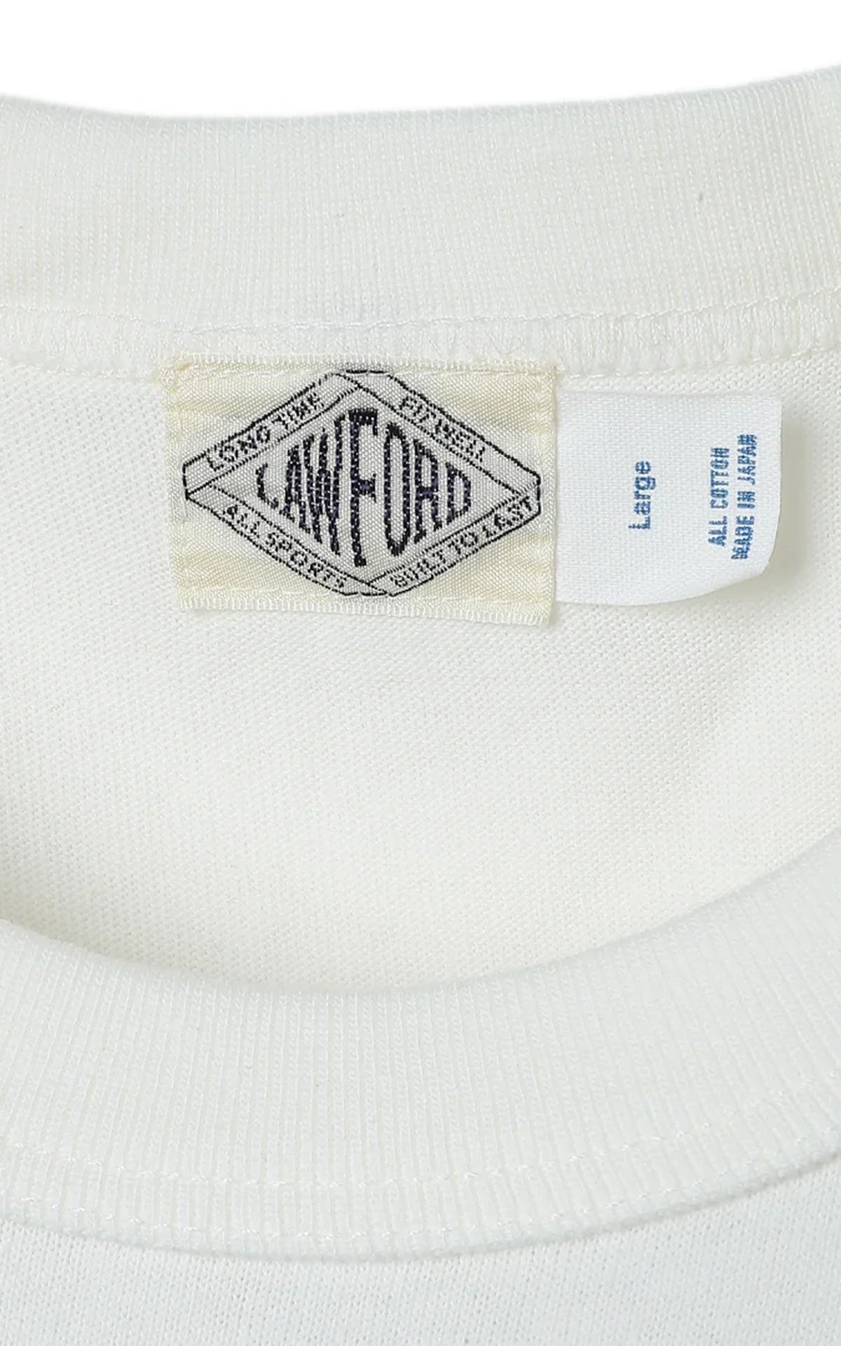 Lawford Support Crew Tee "FOR THE ROAD" White