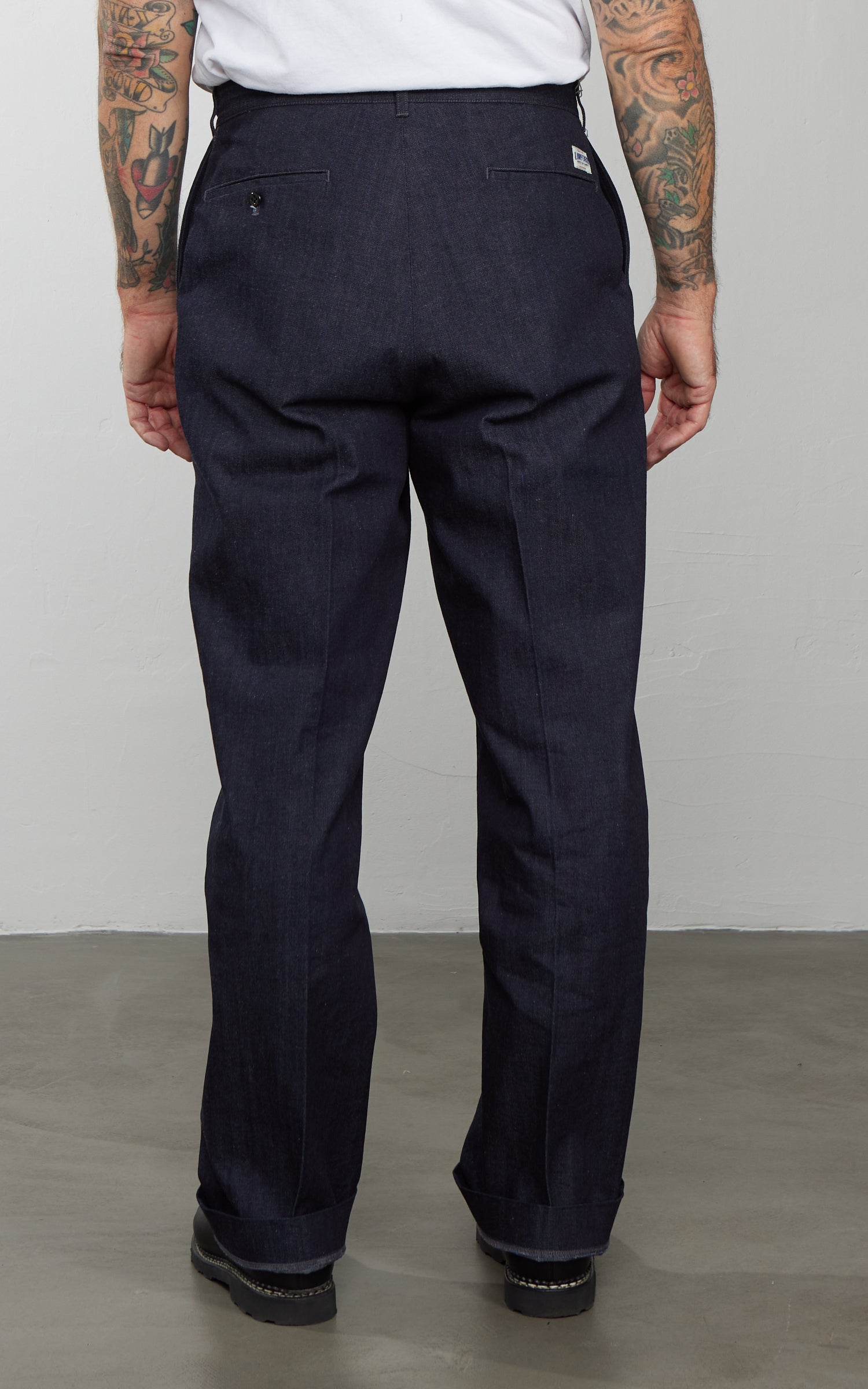 Lawford Lot.548 Denim Work Trousers Grayish Indigo 11oz
