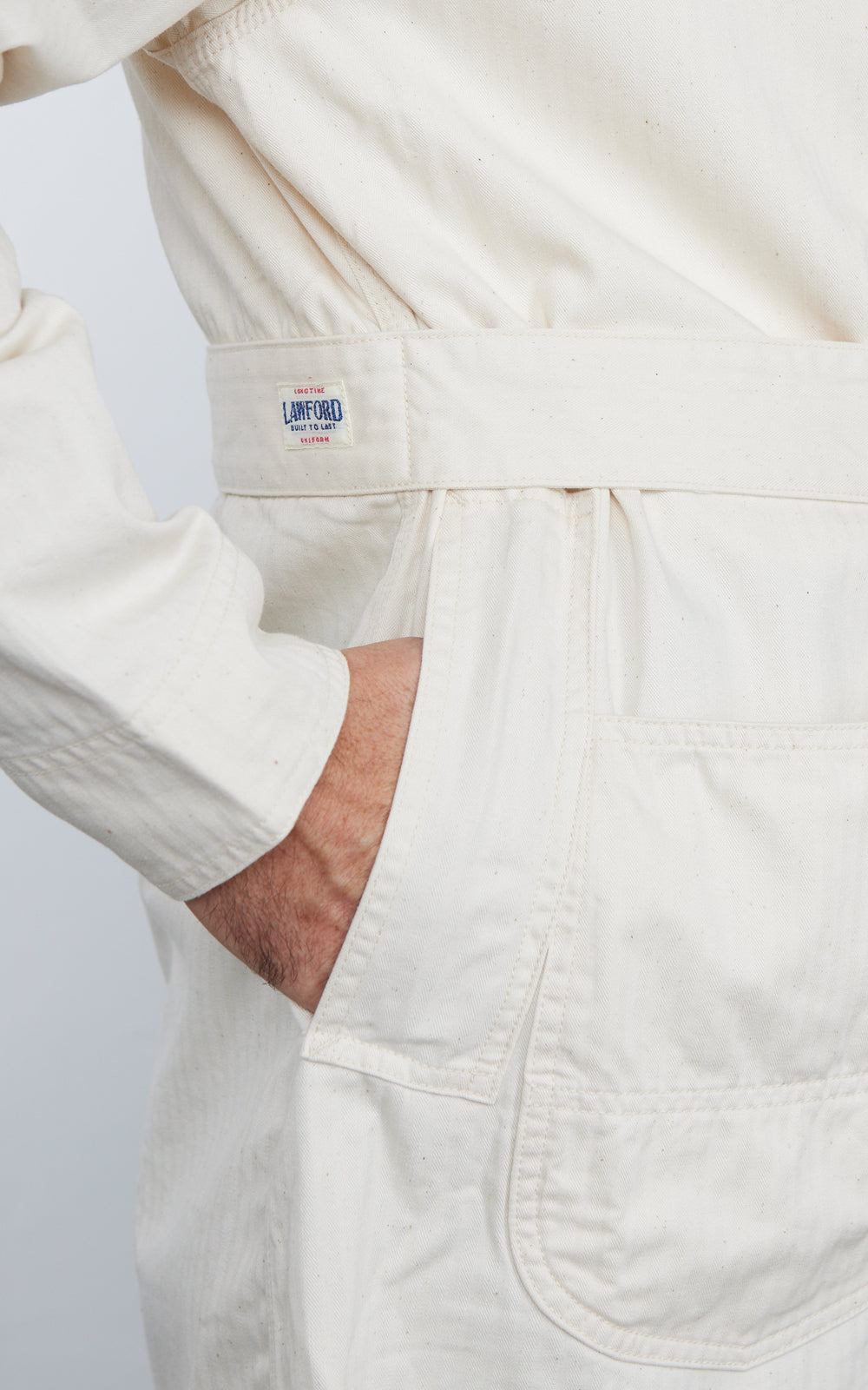 Lawford Lot.665 Service Coat Desert White