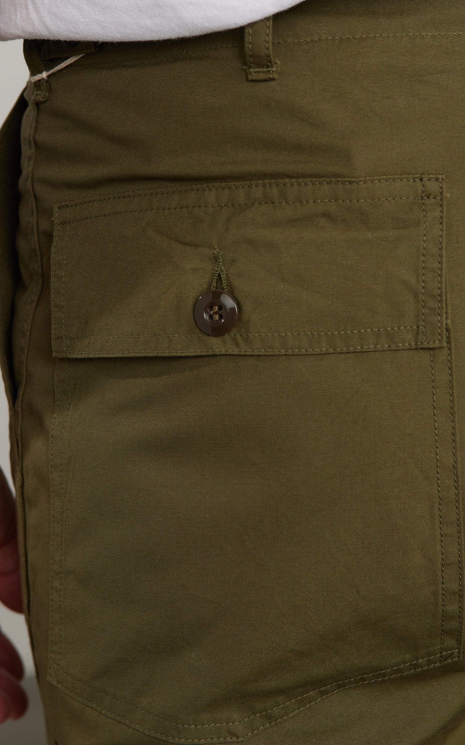Lawford Utility Trousers Poplin Olive Drab