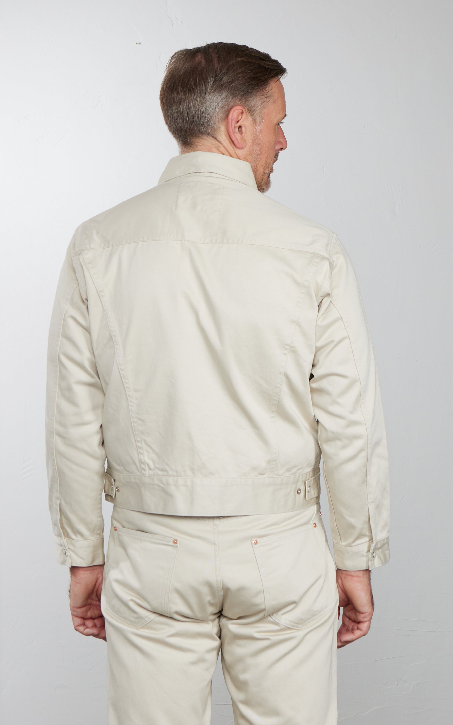 Lawford Lot.261 Western Satin Jacket "Maverick" Ivory