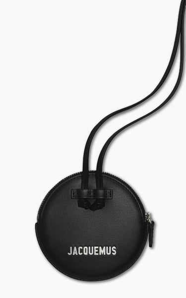 Jacquemus Le Pitchou Circle Neck Pouch Black Jacquemus Le Pitchou Circle Neck Pouch Black