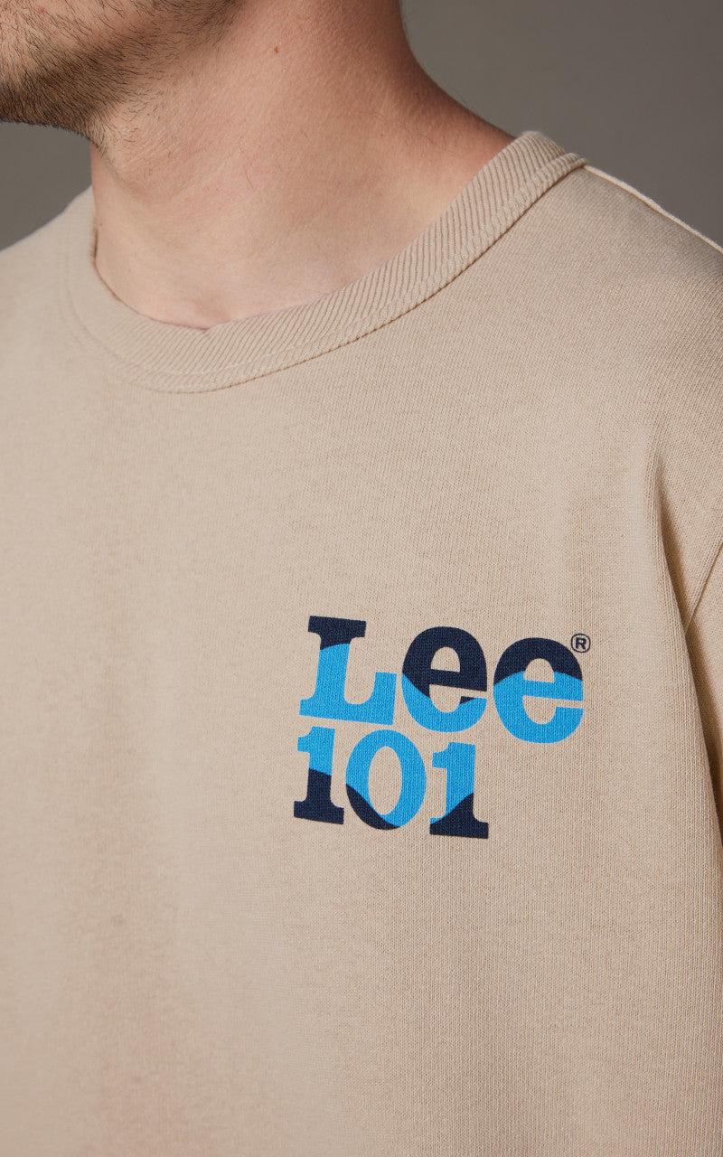 Lee 101 101 Tee Greige