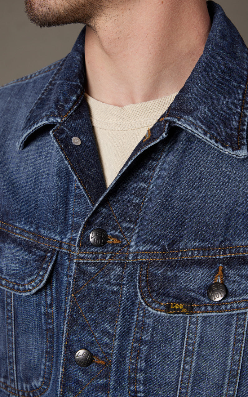 Lee 101 101 Rider Jacket Mid Dark