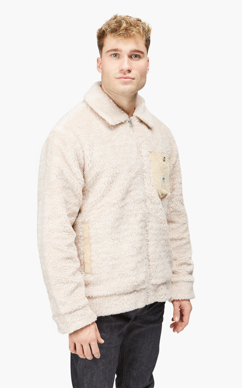 Lee 91B Sherpa Jacket Ecru