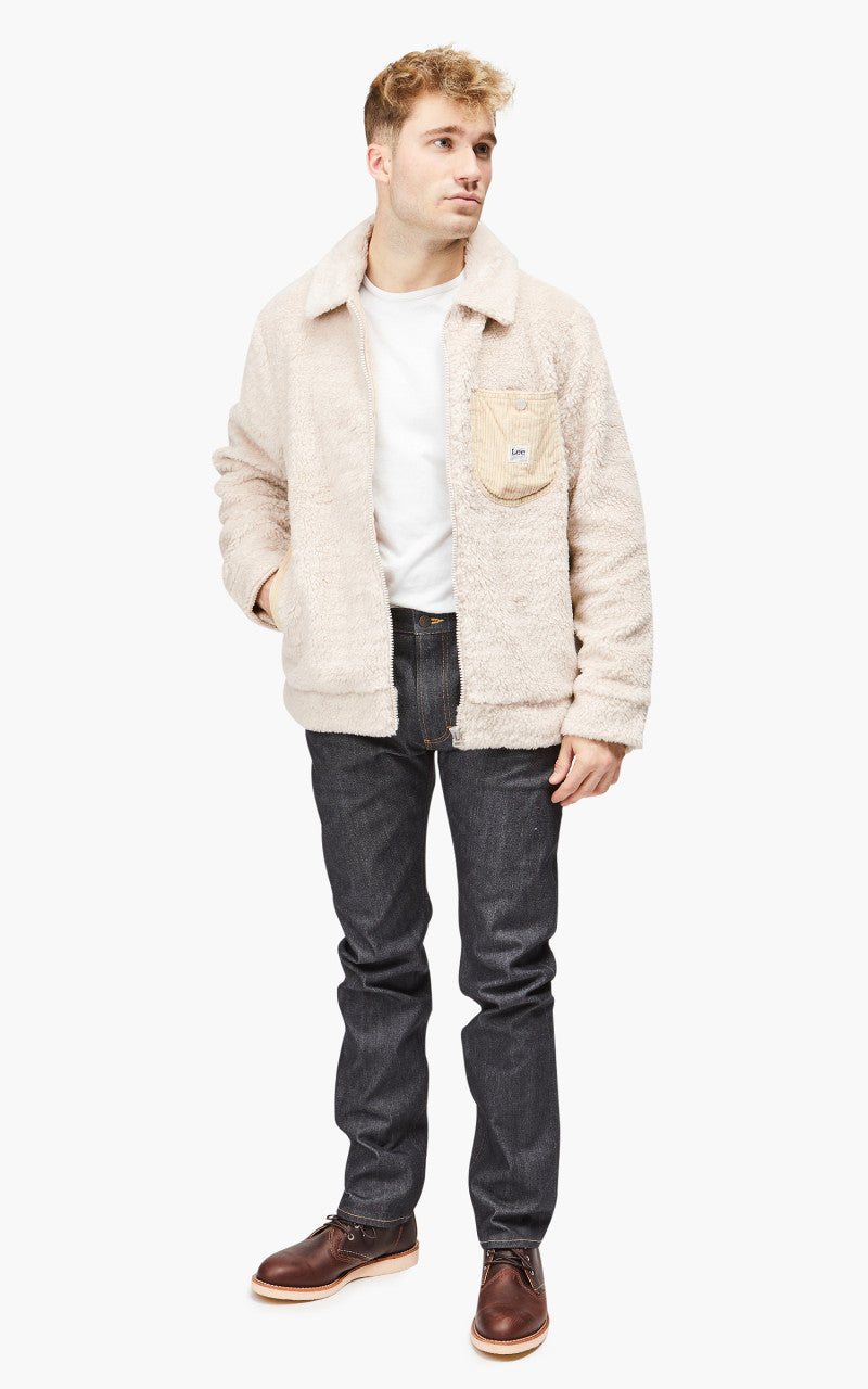 Lee 91B Sherpa Jacket Ecru