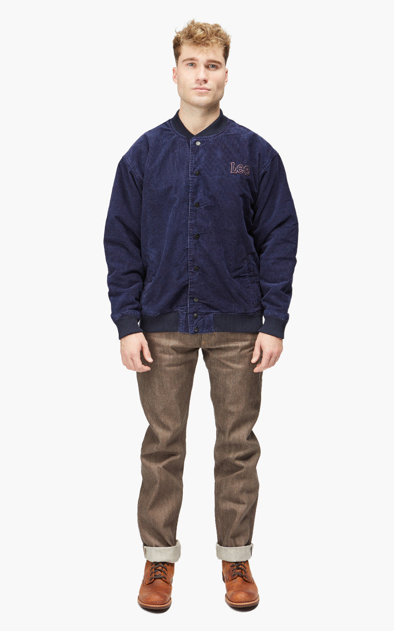 Lee Varsity Jacket Corduroy Dark Indigo